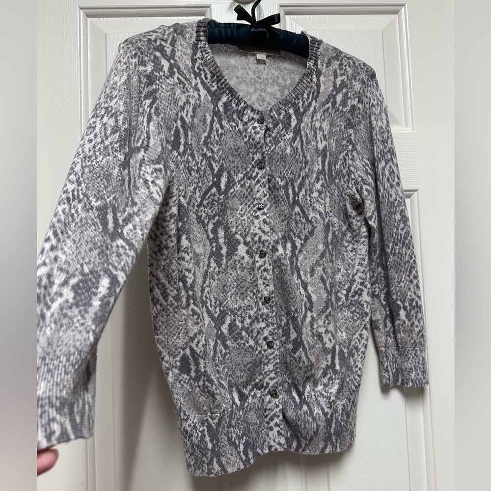 LOFT 3/4 Sleeve Soft Cardigan Size M